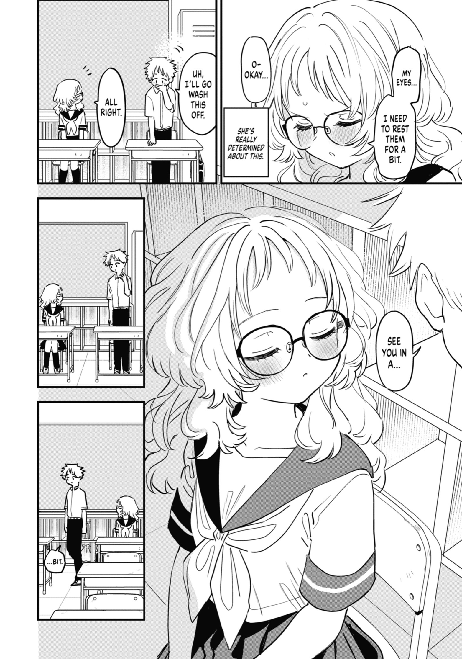 Suki na Ko ga Megane wo Wasureta, Chapter 82 image 08